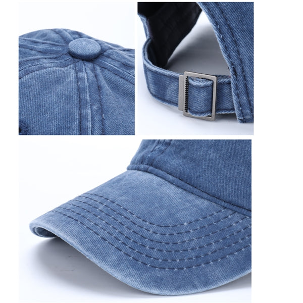 Adjustable 100%cotton customize washing cap