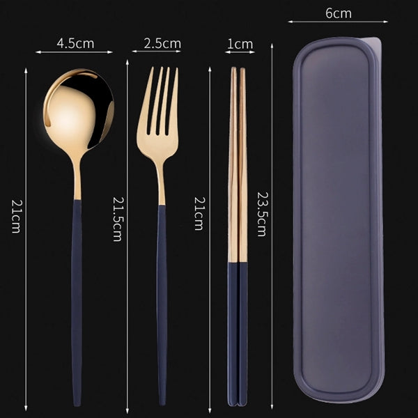 4 Pcs Cutlery Set With Box
