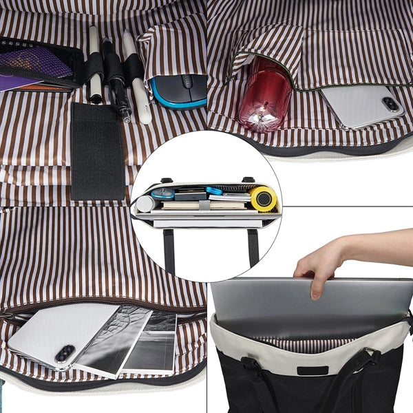 Women Laptop Tote /Canvas Shoulder Bag