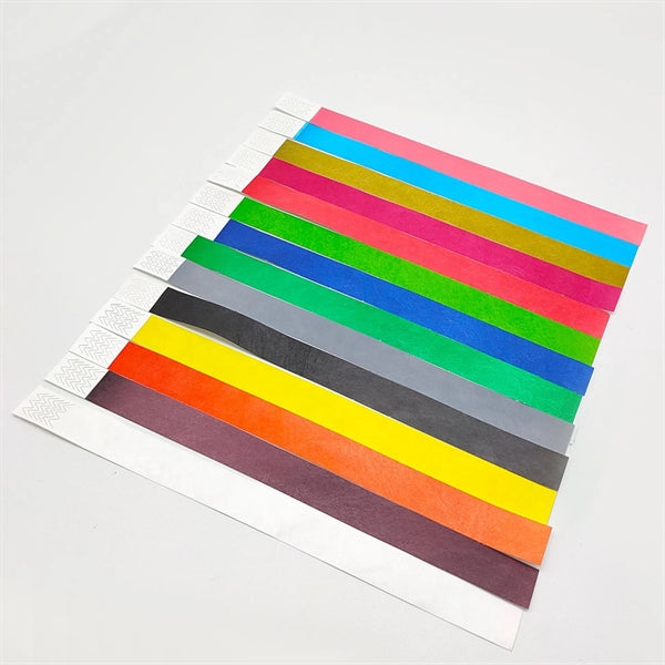 Waterproof Paper Tyvek Wristbands