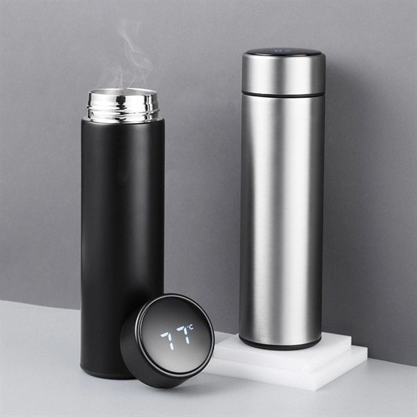17 oz Water Bottle with LED Temperature Display