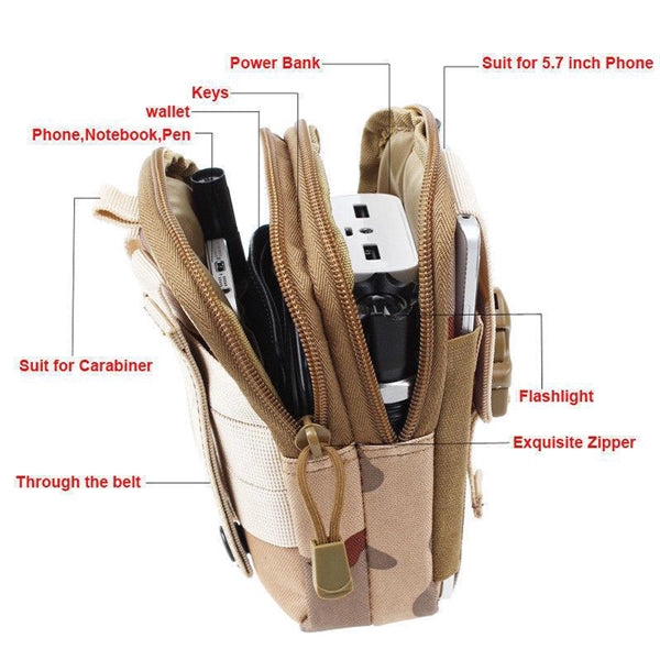 Utility Belt Bag, Tactical Fanny Pack for Travel & Adventure