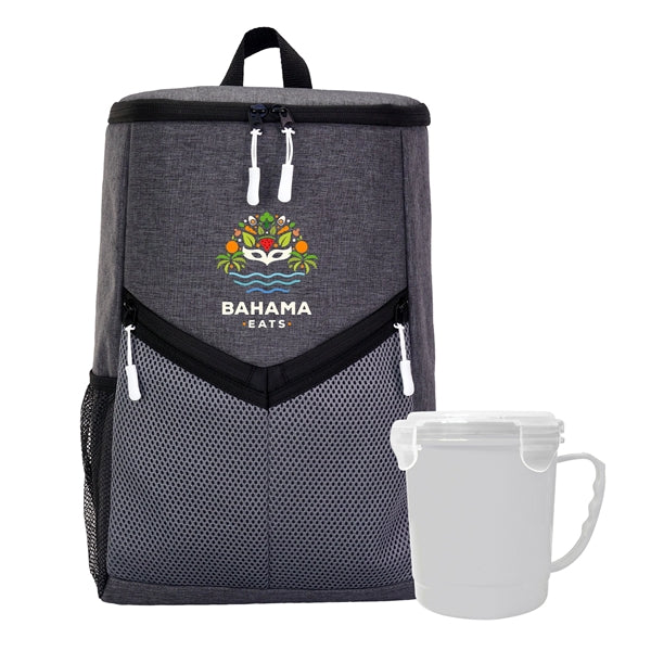 Victory Soup Backpack Cooler Set
