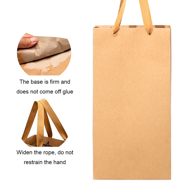 Paper Portable Gift Wine Bag
