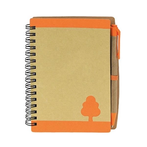 Hollow Colorful Tree Spiral Notebook