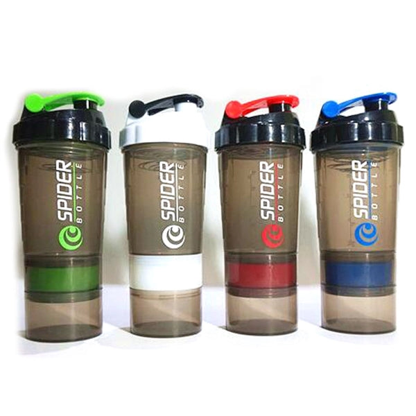 Three Layers Protein Powder Shaker