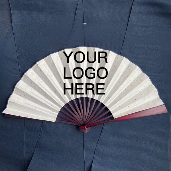 Rice Paper Folding Fan