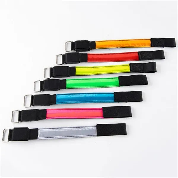 LED Armband Adjustable Reflective Flashing Strips