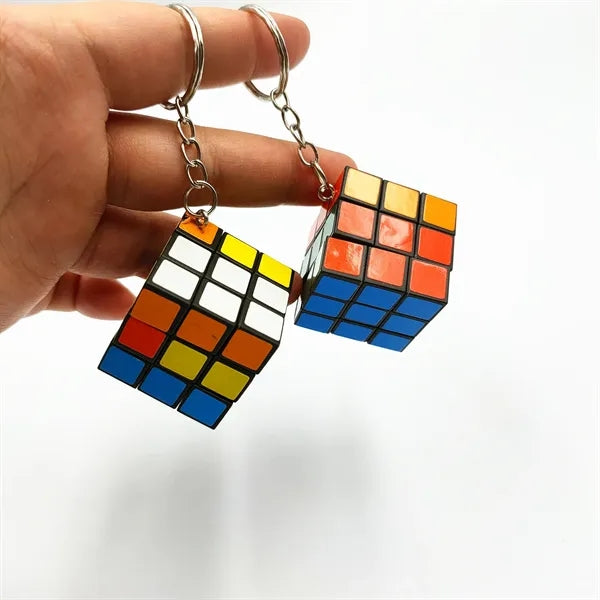 Puzzle/Cube Keychain Key Ring
