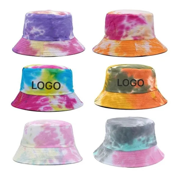 Tie-Dyed Bucket Cap