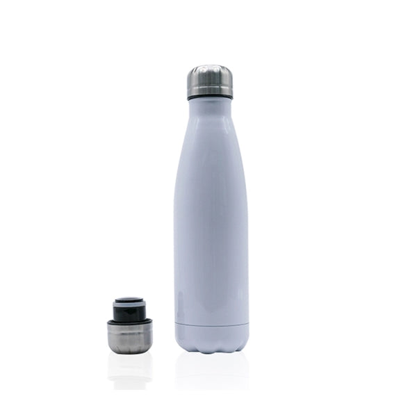 Cola-Style Double Wall Stainless Steel Water Bottle, 17 oz.