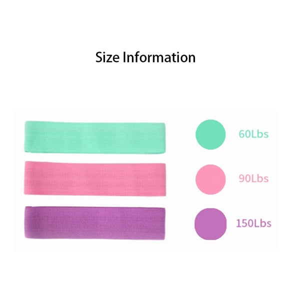 Woven Yoga Stretch Band Set