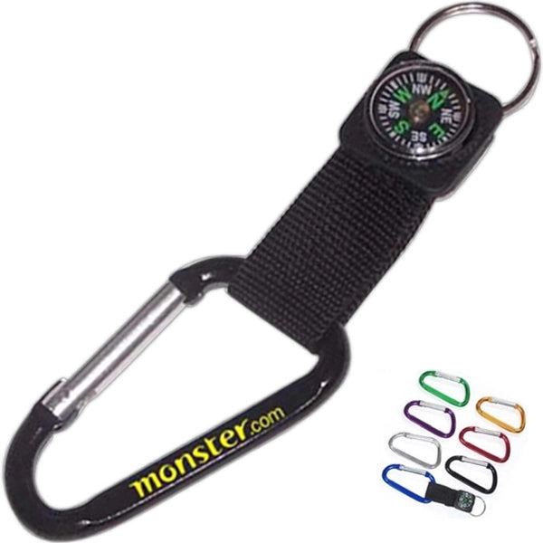 Carabiner with Key Ring