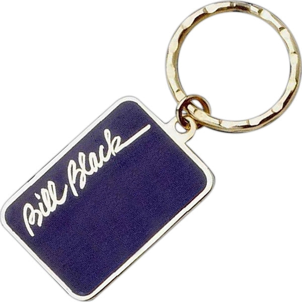 1 1/2" Key Tag, Die Struck Brass