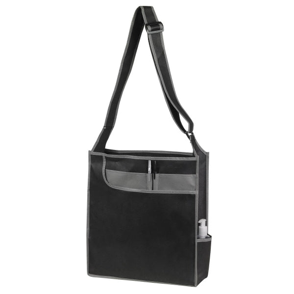 Multi-Pocket Messenger Shoulder Tote