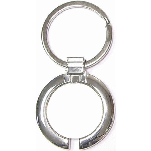 Chrome metal key holder with gift case