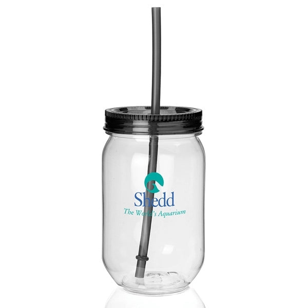 Fiesta Mason Jar Tumbler - 22 Oz.