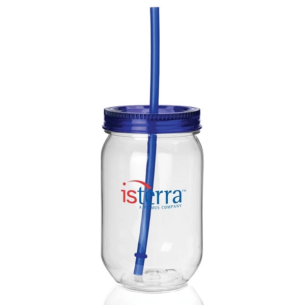Fiesta Mason Jar Tumbler - 22 Oz.