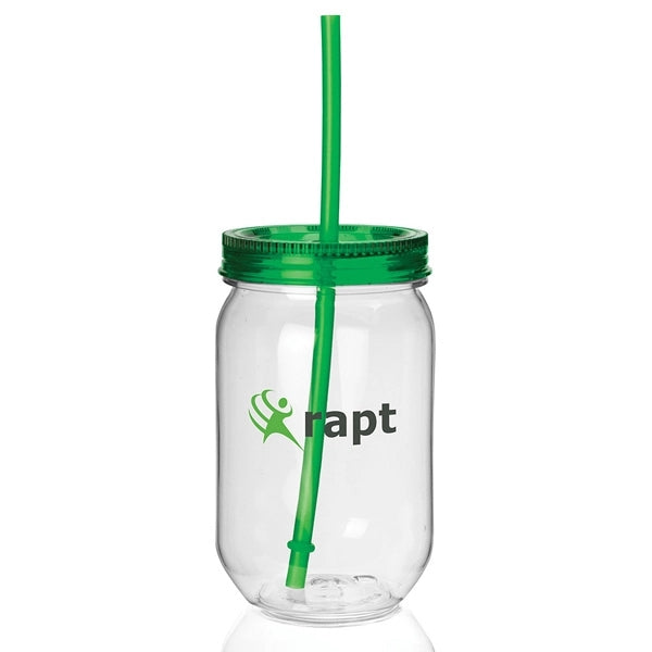 Fiesta Mason Jar Tumbler - 22 Oz.