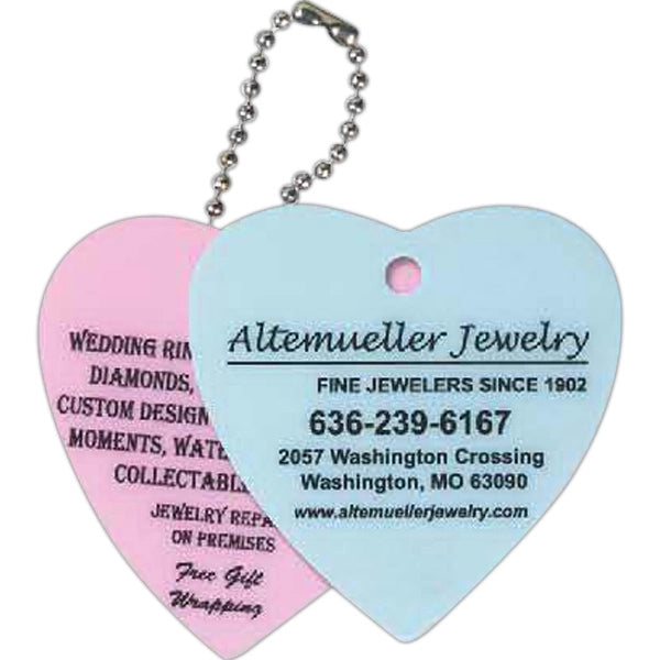 Heart Key Tag