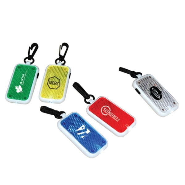 Flashing LED Safety Reflector