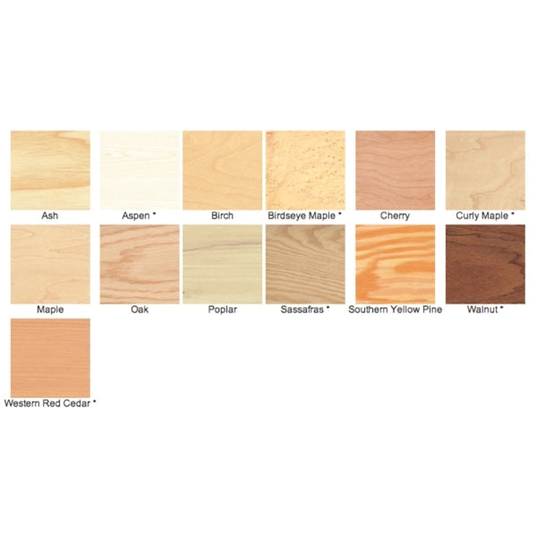4.25" x 5.5" - Wood Veneer Postcards- 1 Sided