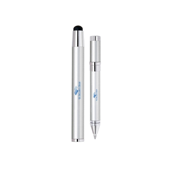 Metal Extending Ballpoint Stylus Pen