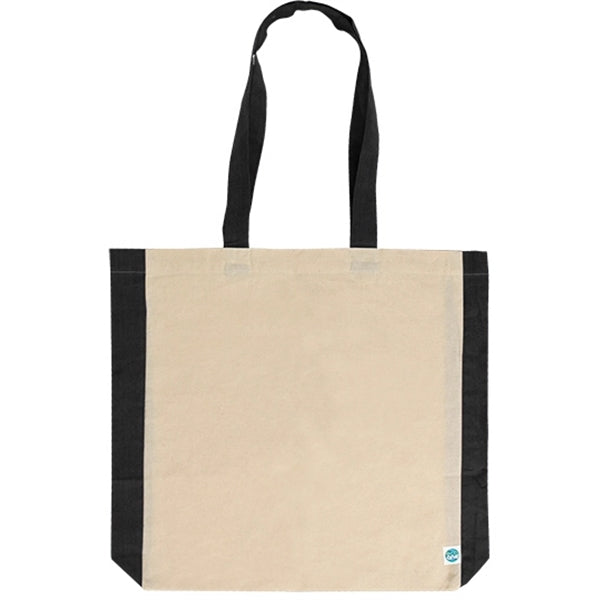 Side Color 6oz Cotton Tote Bag