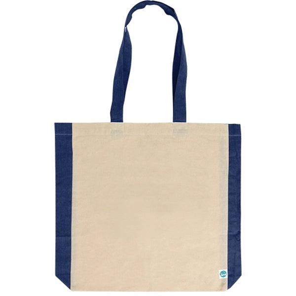 Side Color 6oz Cotton Tote Bag