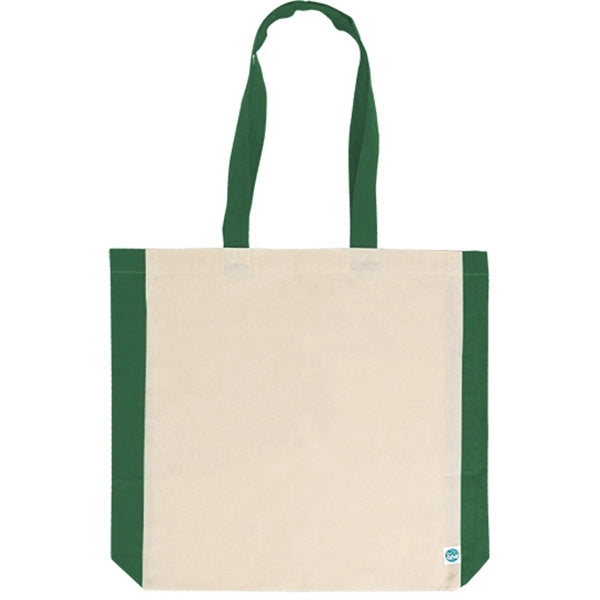Side Color 6oz Cotton Tote Bag