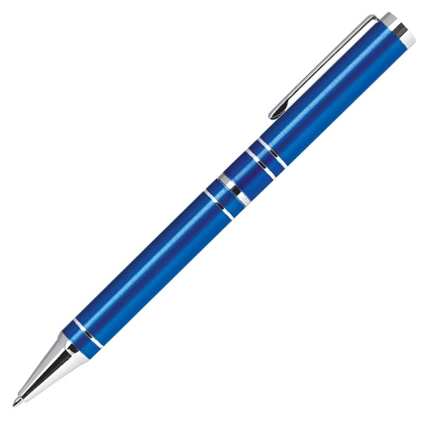 Twist action aluminum pen