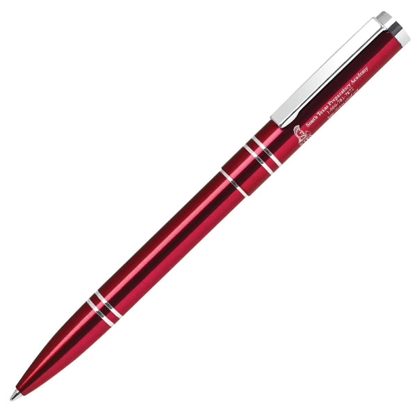 Click action aluminum pen