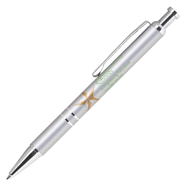 Click action aluminum pen