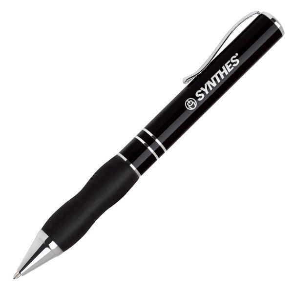 Aluminum twist action ballpoint pen