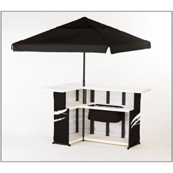 Outdoor Bar W/ 6ft Umbrella Full Dye Sublimation Printing