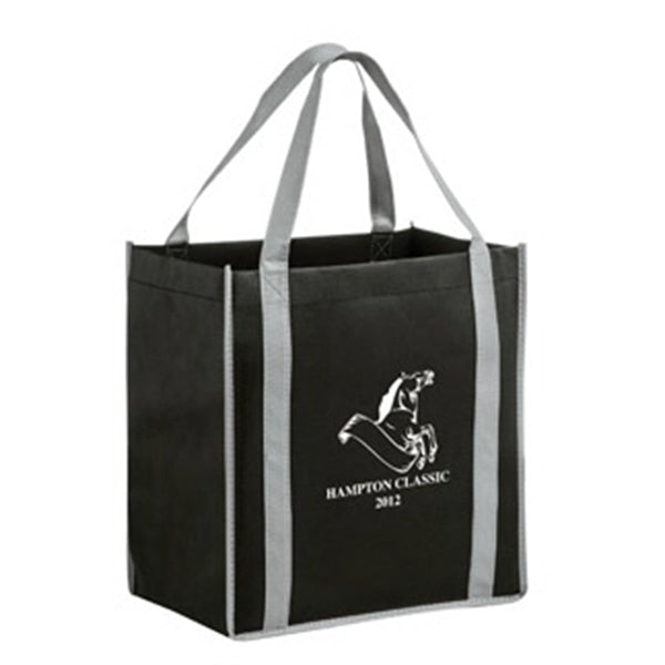 Two-Tone Non-Woven Tote Bag - Screen Print