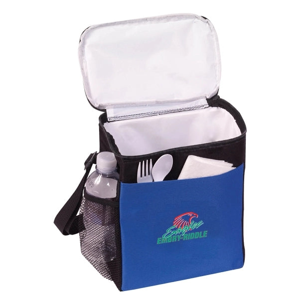 Poly 12 Can Vertical Cooler Bag