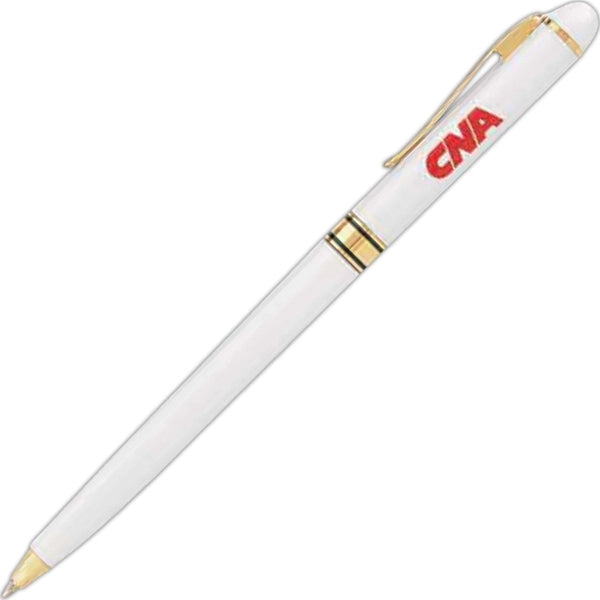 Zeeman-I Luxury Ballpoint Pen with Gold Accents