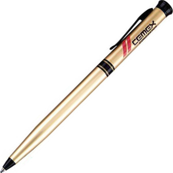 Zeeman-I Twist Action Ballpoint Pen with Photo Dome Top