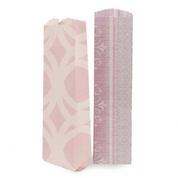 Random Print Wine Merchandise Bag (4" x 2.75" x 16.5")