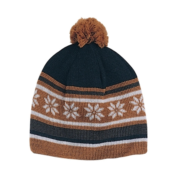 Wool Blend Knitted Beanie