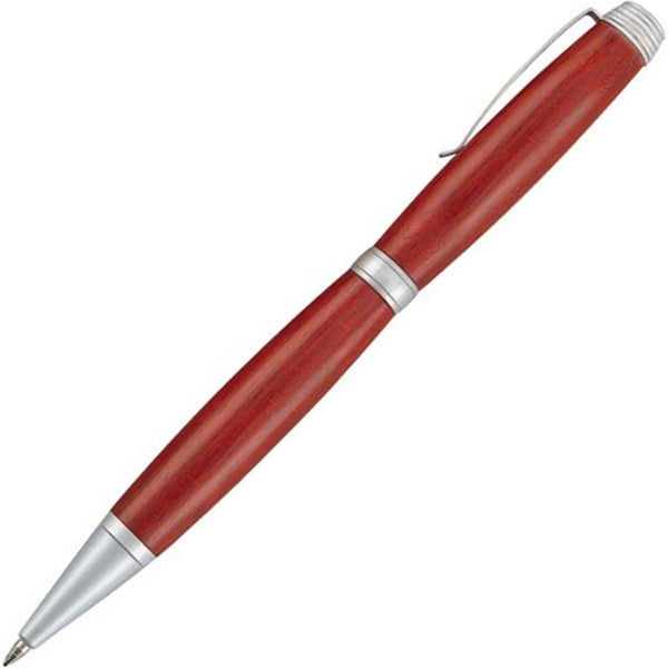 Terrific Timber-5 Wooden Twist Action Ballpoint Pen