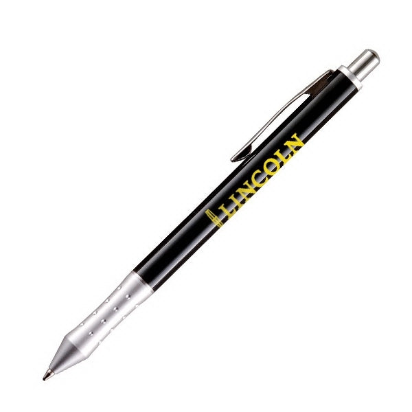 TURNER Solid Brass Push Action BALLPOINT Pen W/ Chrome Tip
