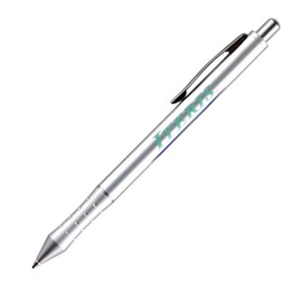 TURNER Solid Brass Push Action BALLPOINT Pen W/ Chrome Tip