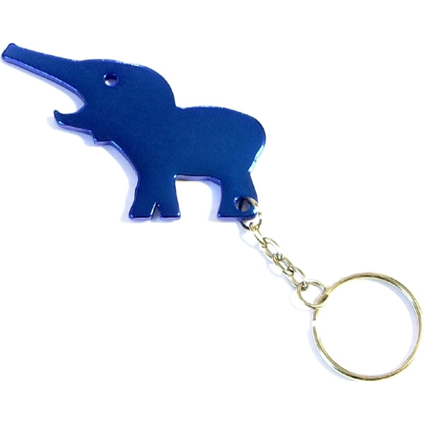 Metal Elephant Shape Bottle Opener with Key Holder
