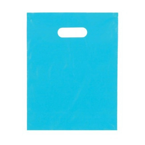 Colored Die Cut Merchandise Bag (9" x 12")