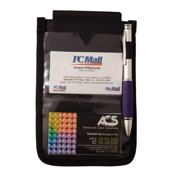 8 Function Tradeshow Badge Holder, Neck Wallet & Travel Pack