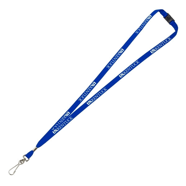3/8" Silkscreen Lanyard with Breakaway Release