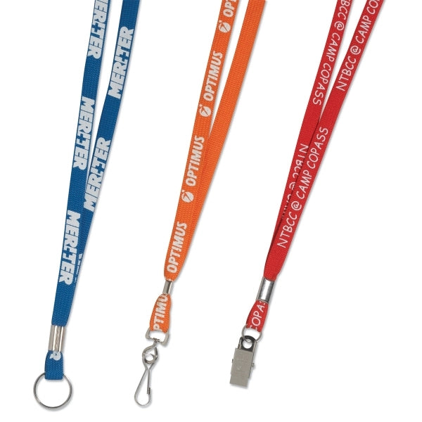 3/8" Import Air Ship Silkscreen Lanyard