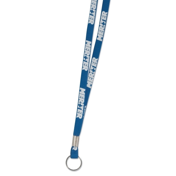 3/8" Overseas Silkscreen Lanyard